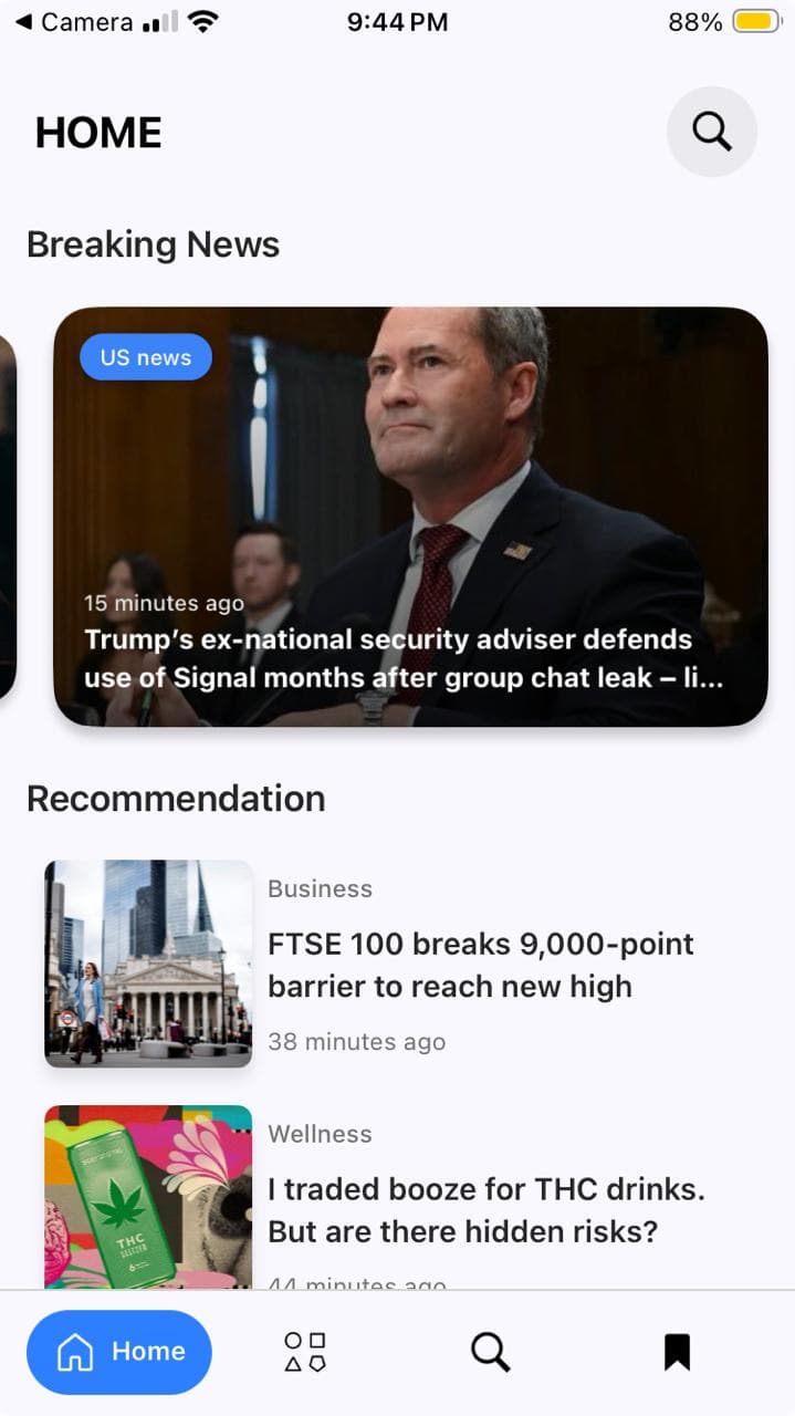 Newslytics – Cross-Platform Real-Time News App with Offline Support